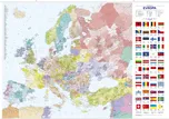 Evropa: Nástěnná administrativní mapa…