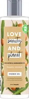 Love Beauty & Planet Shea Butter & Sandalwood Oil sprchový gel pro bohatou hydrataci 500 ml