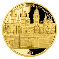 Česká mincovna Hradec Králové 5000 Kč 2023 zlatá mince Proof 15,55 g