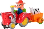 MalPlay Veselý traktor s kravičkou