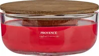 Provence Wooden Wick vonná svíčka 240 g jablko/skořice