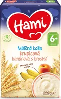 Nutricia Hami krupicová banánová s broskví na dobrou noc 225 g
