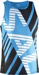 Salming Run Race Singlet Black/Cyan XS