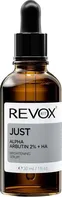 Revox Just Alpha Arbutin 2% + HA rozjasňující pleťové sérum 30 ml