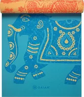 Gaiam Yoga Mat Elephant 173 x 61 x 0,6 cm modrá/oranžová
