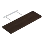 Domax Wenge police samonosná 80 x 23,5…