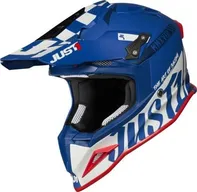 Just 1 Helmets J12 Pro Racer matná bílá/modrá S