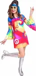 Amscan Kostým Hippie šaty barevné 70.…