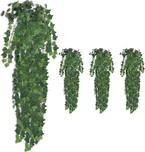 Umělý břečťanový trs 90 cm 4 ks zelený