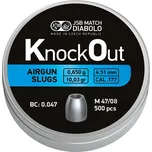 JSB Diabolo KnockOut Airgun Slugs 4,51…