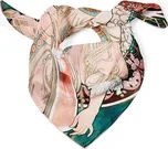 Plumeria Plu Hedvábný šátek 52 x 52 cm