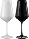 Crystalex Black & White 450 ml 2 ks