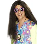 Smiffys Hippy 42186 paruka hnědá