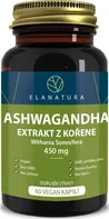 Elanatura Ashwagandha extrakt z kořene 450 mg 60 cps.