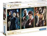 Clementoni Harry Potter 3x 1000 dílků