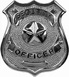 Rothco Odznak Security Officer stříbrný