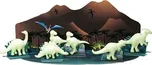 Mac Toys Svítící dinosauři