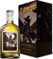 Zaka Martinique Gold Rum 42 % 0,7 l