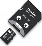 Nexby microSDXC 64 GB Class 10 UHS-I U3…