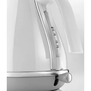 rychlovarná konvice De'Longhi Icona Capitals KBOC 2001.W – ukazatel hladiny vody