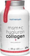 Nutriversum MSM + Vitamin C + Kyselina hyaluronová + Kolagen 120 cps.