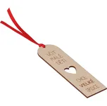 ČistéDřevo Dřevěná záložka do knihy pro…