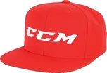 CCM Big Logo Snapback červená uni