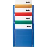 Helit H62701 Nástěnný odkladač stříbrný