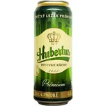 Hubertus Kácov Prémium 12° 0,5 l plech