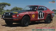 Hasegawa Datsun Fairlady 240Z 1971 Safari Rally Winner 1:24