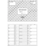 mSk 343 kniha ubytovaných A4 40 listů