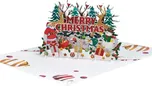 Magic Moments 3D přání Šťastné Vánoce