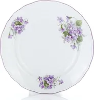 Český porcelán a.s. Rokoko dezertní talíř 19 cm fialky