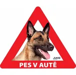 JUKO petfood Samolepka pes v autě…