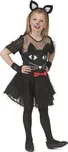 Funny Fashion Dětský kostým černá kočka