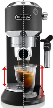 funkce kávovaru De'Longhi Dedica EC 685.BK