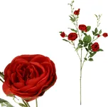 Autronic Růže s devíti květy červená