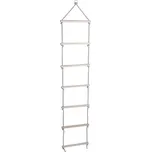 Teddies Provazový žebřík 200 cm dřevěný