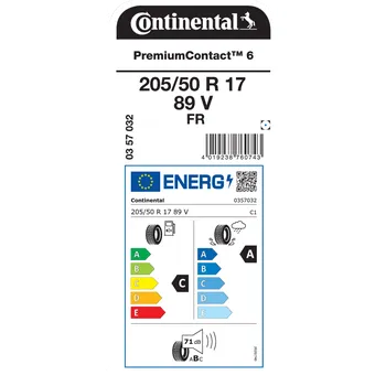 letní osobní pneumatiky Continental PremiumContact 6