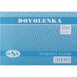 mSk 213 dovolenka A6 100 listů