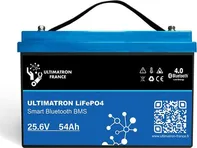Ultimatron LiFePO4 Smart BMS 24V 54Ah 27A