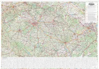 Česko nástěnná automapa 1:360 000 - Kartografie PRAHA