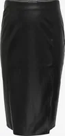 Only Carmakoma Curvy Faux Leather Skirt 15307489 černá