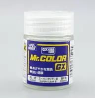 Gunze Mr.Color GX GX100 Super Clear III lesklý lak 18 ml transparentní