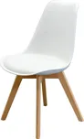 IDEA nábytek Quatro jídelní židle bílá