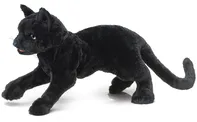 Folkmanis Puppets Černá kočka na ruku 52 cm
