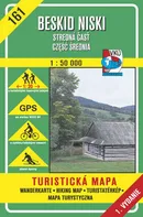 Beskid Niski Stredná časť 1:50 000: Turistická mapa 161 - VKÚ Harmanec (2002)