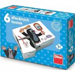Dino Dřevěné kostky 643147 Krtek