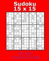 Sudoku 15 x 15 50 Hard Sudoku Puzzles – Jacob James [EN] (2017, brožovaná)