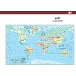 ADK Náplň do diáře mapa světa a…